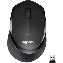 Souris sans fil Logitech M330 Silent Plus noire 1000DPI