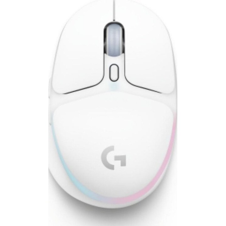 Logitech G705 Wireless RF Bluetooth Mouse 8200DPI Branco RGB programável