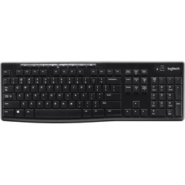 Logitech K270 Teclado Inalámbrico Negro Batería de larga Duración