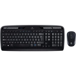Logitech MK330 Wireless Membrane Keyboard with Mouse and Multimedia Access