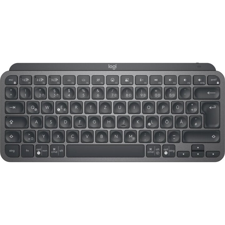 Logitech MX Keys Mini Wireless Bluetooth Keyboard Graphite QWERTZ German