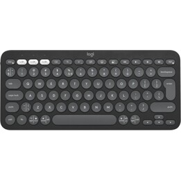 Logitech Pebble Keys 2 K380s Teclado sem fio ES Layout Scissor Switch Grafite Bluetooth/RF