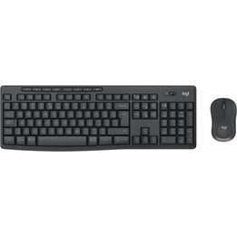 Logitech 920-012077 Wireless QWERTY US Membrane Keyboard with Included Mouse