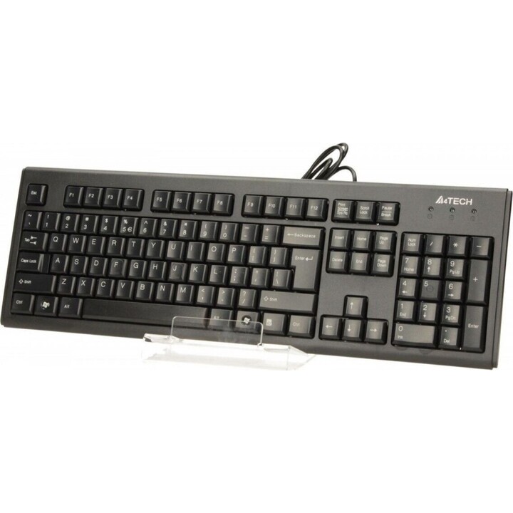 A4-TECH A4TKLA42925 Teclado de cable, negro A4-Tech KR-