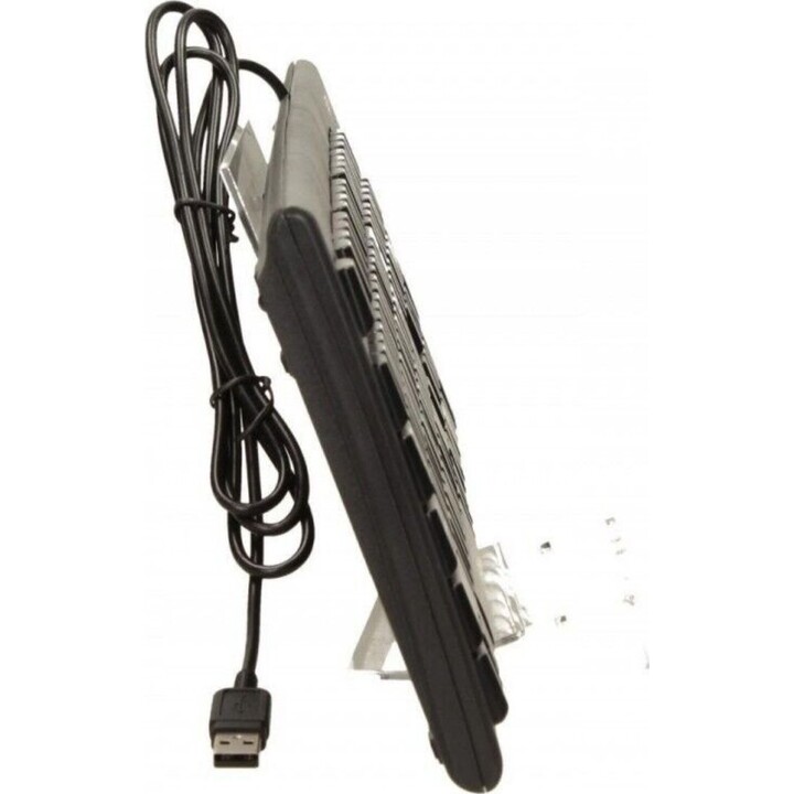 A4-TECH A4TKLA42925 Wired Keyboard, Black A4-Tech KR-