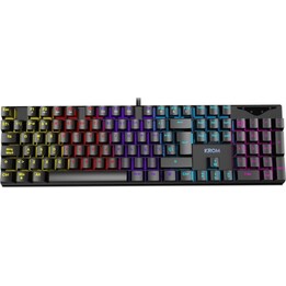 Krom Kasic Mechanische Gaming-Tastatur, RGB-Schalter, Rot