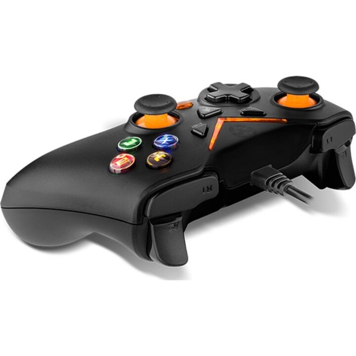 Krom Key Pro Gaming Wired Gamepad for PS3/PC