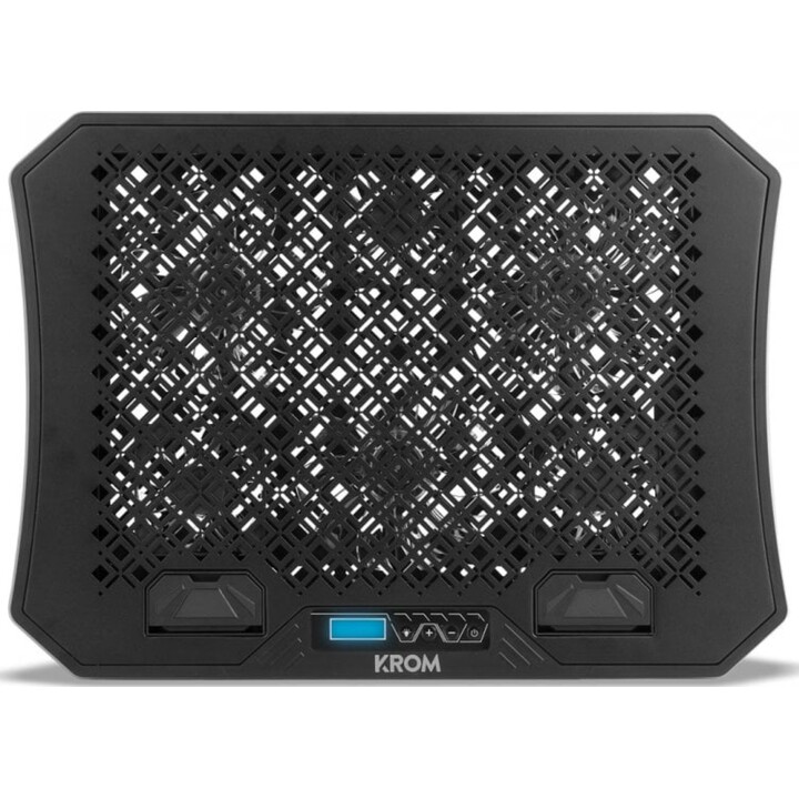 Tapis de refroidissement Krom Kooler RGB pour ordinateurs portables jusqu'à 19"