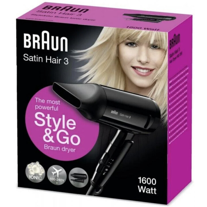 Braun Satin Hair HD350 Secador 1600W