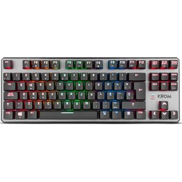 Clavier de jeu mécanique Krom Kernel TKL avec rétroéclairage LED RVB