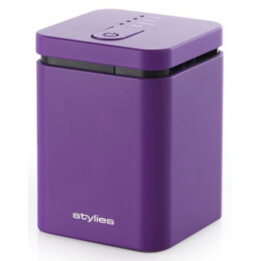 Stylies Elara Aroma Diffuser with Elegant Design and Automatic Safety Shut-Off, Purple