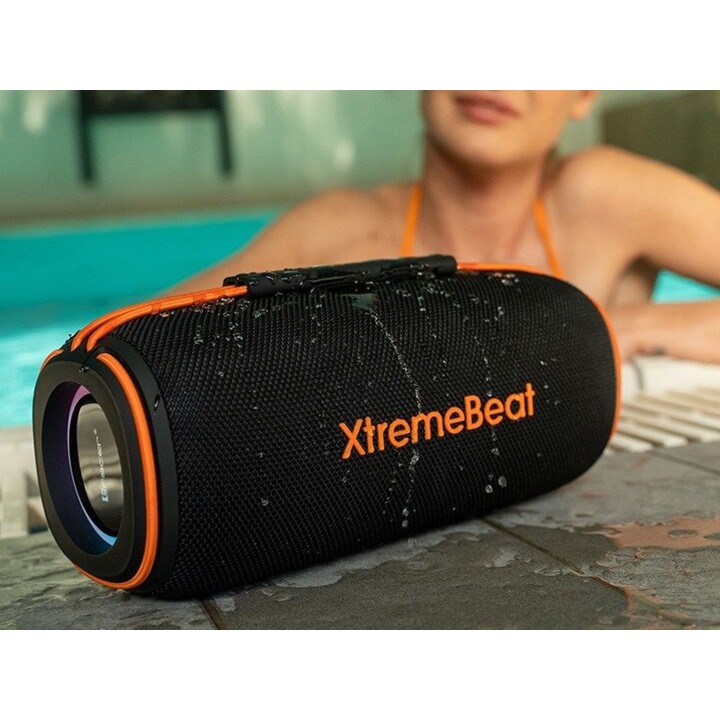 Tragbarer Bluetooth-Lautsprecher Tracer Xtremebeat Ultra TWS, Schwarz, 25 W