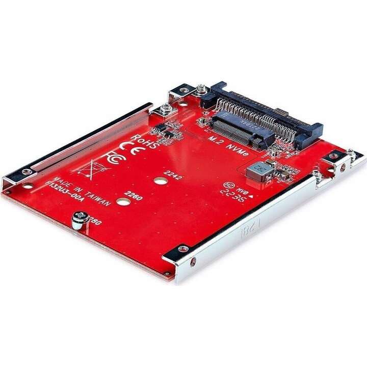 StarTech.com M.2 to U.3 Adapter for NVMe SSDs, PCIe Drive Host Converter to 2.5 U.3 (SFF-TA-1001)