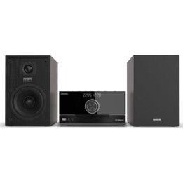 Sistema de sonido micro AIWA MSBTU-600 con radio FM, CD, Bluetooth y USB de 50 W RMS LED