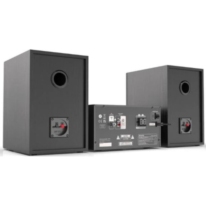 AIWA MSBTU-600 Micro Sound System mit UKW-Radio, CD, Bluetooth und USB, 50 W RMS, LED