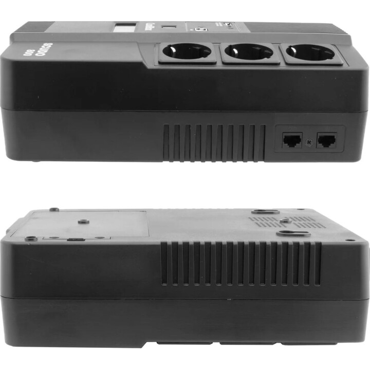 CoolBox Scudo 3 LCD 800VA UPS Line Interactive 0,8 kVA 6 prese CA