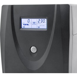 CoolBox Guardian 3 LCD 1200VA UPS Line Interactive 1.2 kVA 4 AC Outlets