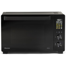 Hisense HOM30AF, mini fritadeira de 30L com tecnologia de cozedura rápida e uniforme para refeições saudáveis, Preto