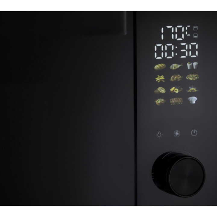 Hisense HOM30AF, mini fritadeira de 30L com tecnologia de cozedura rápida e uniforme para refeições saudáveis, Preto