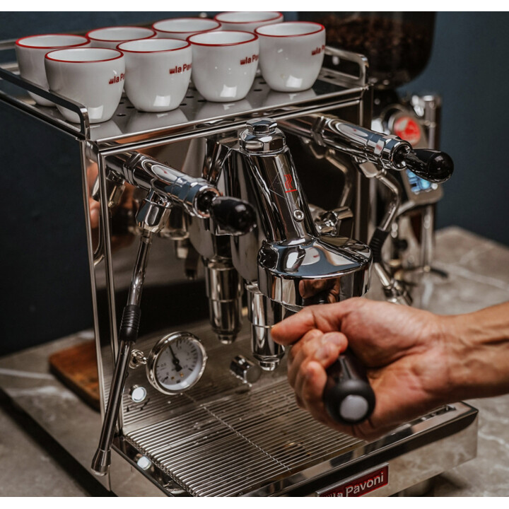 Cafetera Espresso de Acero Inoxidable La Pavoni Botticelli Evolution LPSBVS03EU