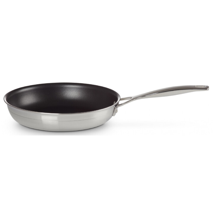 Le Creuset Sartén Baja Acero Inoxidable Antiadherente 24