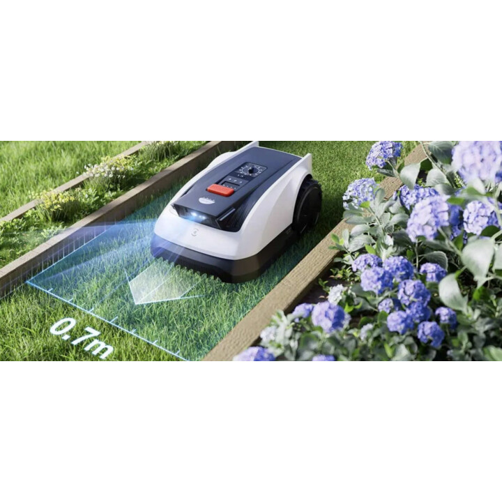 Ecovacs GOAT O800 RTK Robot cortacésped Batería Negro, Blanco