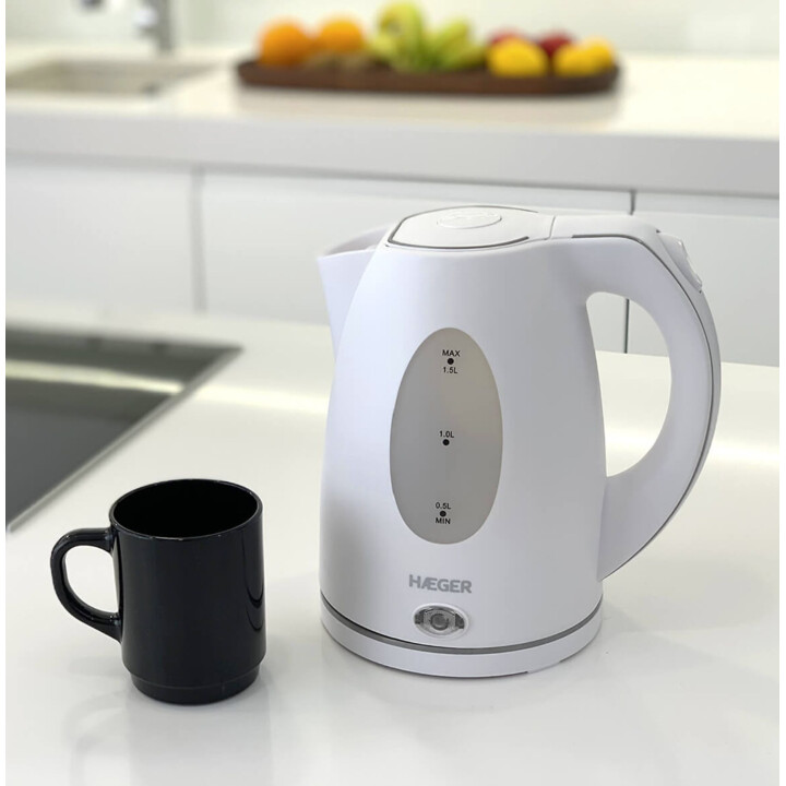 Bouilloire - HAEGER LONDON, 2200 W, Blanc