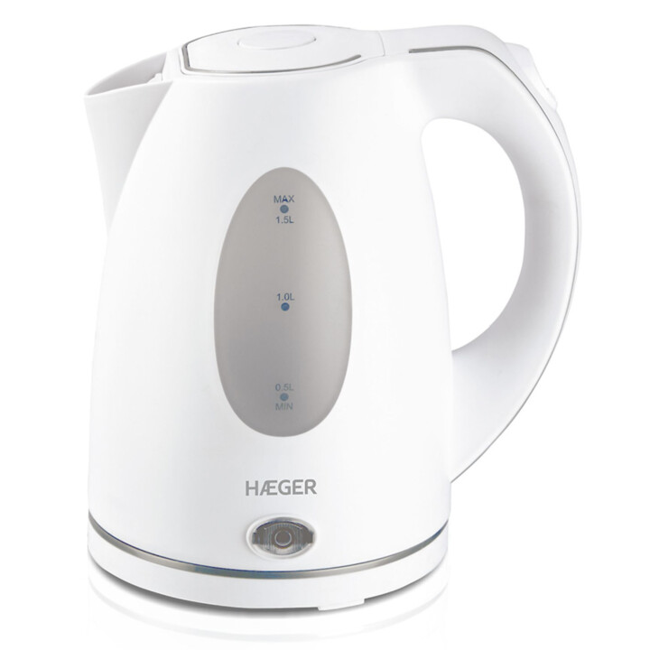 Wasserkocher - HAEGER LONDON, 2200 W, Weiß