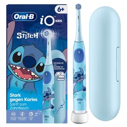 Spazzolino rotante Oral-B iO Kids Stitch per ragazzi, blu