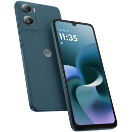 Motorola Moto G06 Power, 4 Go 256 Go, écran 6,88 pouces, 7000 mAh, bleu