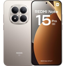 Xiaomi Redmi Note 15 Pro 5G, 8GB 512GB, 6,83 AMOLED, 6580mAh, Titânio