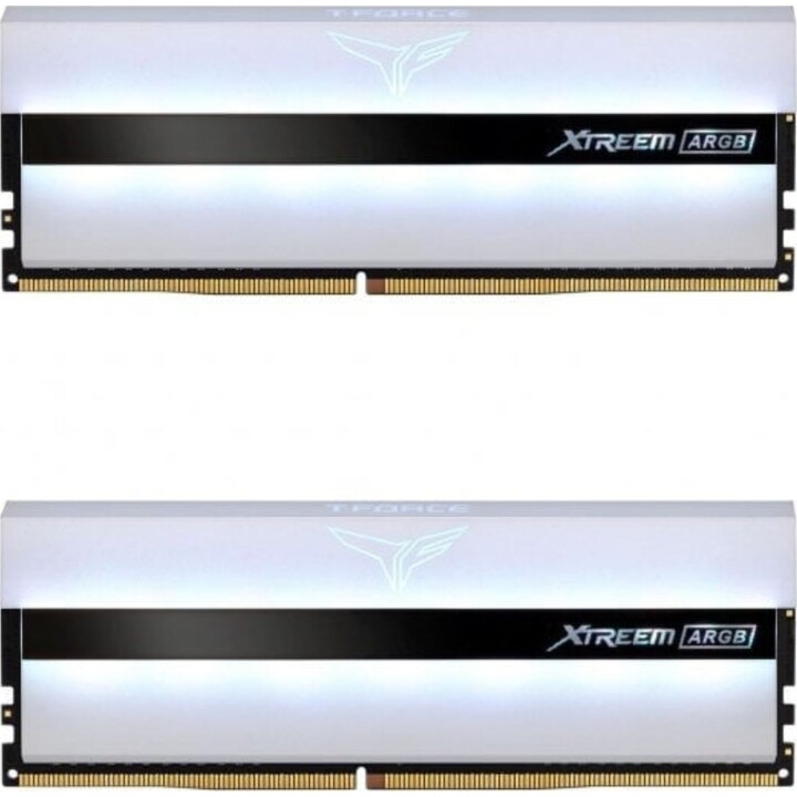 Team Group Xtreem ARGB DDR4 3600 PC4-28800 16 GB 2 x 8 GB CL18 RAM Memoria Bianco