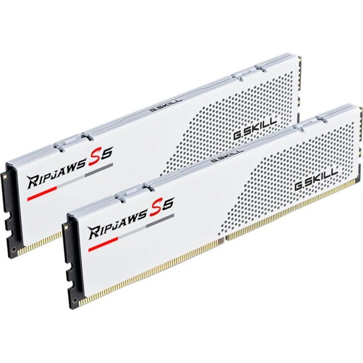 Kit di memoria RAM DIMM G.Skill Ripjaws F5-6000J3238F16GX2-RS5W da 32 GB 2 x 16 GB DDR5 a 288 pin