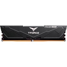 Memoria DDR5 Team Group T-Force Vulcan 16 GB 1 x 16 GB 6000 MHz CL30 EXPO-XMP Nero