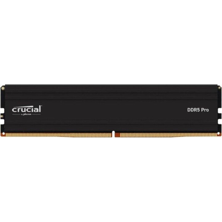 Crucial PRO 48GB RAM Memoria 1 x 48 GB DDR5 5600MHz CL46 AMD EXPO Intel XMP Dissipatore di calore