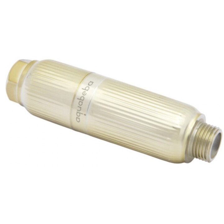 Aquabeba - AQUAFILTER Filtre à douche Or