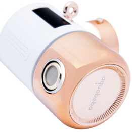 Aquabeba - AQUAFILTER Tap Filter Système de filtration d'eau connecté directement au robinet Rose Gold, White