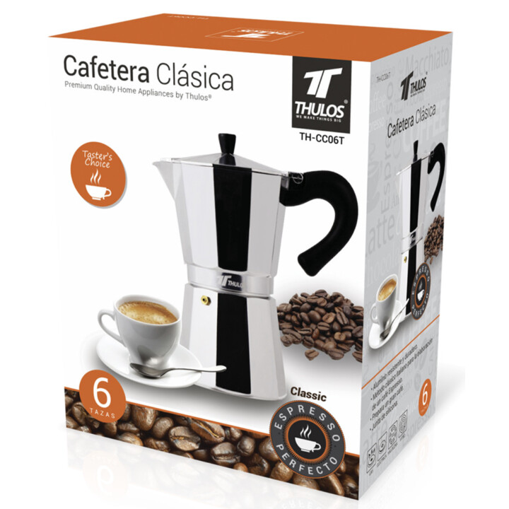 THULOS TH-CC Classic Induction Coffee Maker 6, 9 and 12 cups