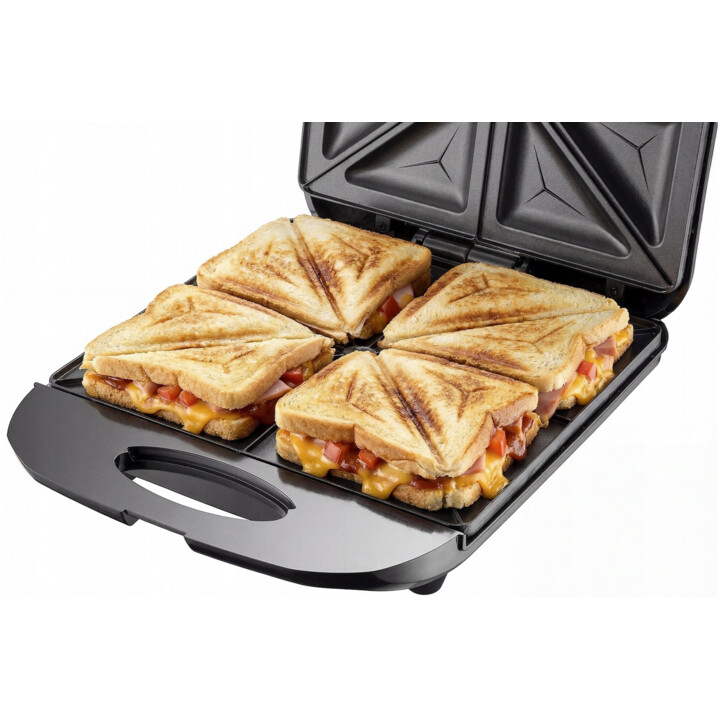 SANDWICHERA PROMIS PARA 4 SANDWICHES NEGRA STP25