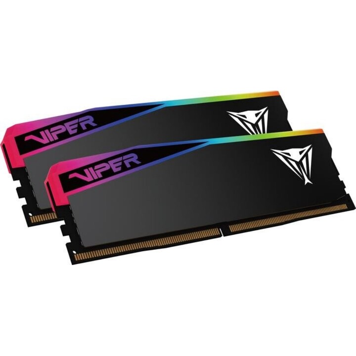 Patriot DDR5 PC6000 32Go, 2 x 16, Viper Elite 5 Ultra RGB CL28 (VEUR532G6028K)