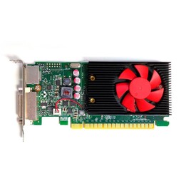 Placa gráfica GT 730 recondicionada / 2 GB GDDR3 / DVI - DP / Perfil baixo