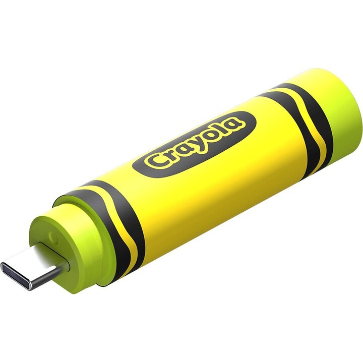 Sandisk SDCZIC-256G-G46L Crayola USB Flash Drive 256GB, Yellow