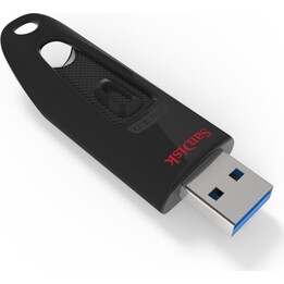 SanDisk Ultra 32 GB USB Flash Drive USB 3.0 Up to 130 MB/s Read, Black