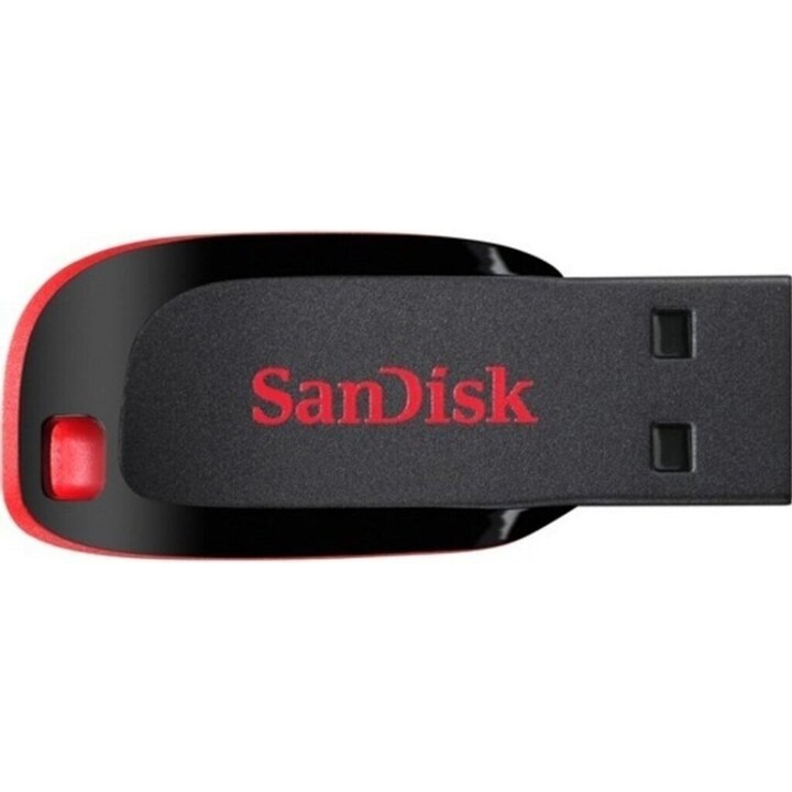 Unidade Flash USB SanDisk Cruzer Blade 64GB, preto