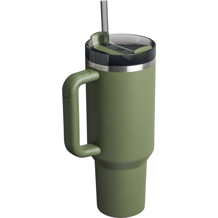 Stanley Quencher H2.0 Flowstate Tumbler Caneca térmica 1,18 L cor pinho seco