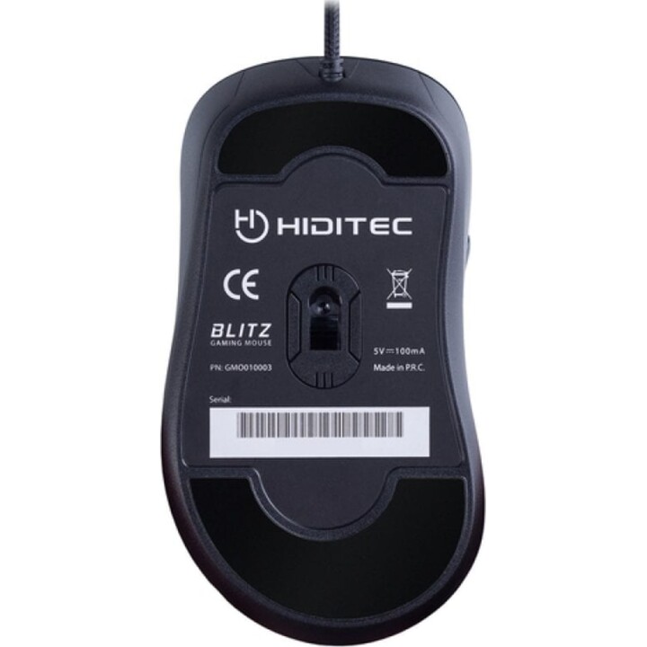 Hiditec Blitz Ratón Gaming 3500DPI 7 botones programables