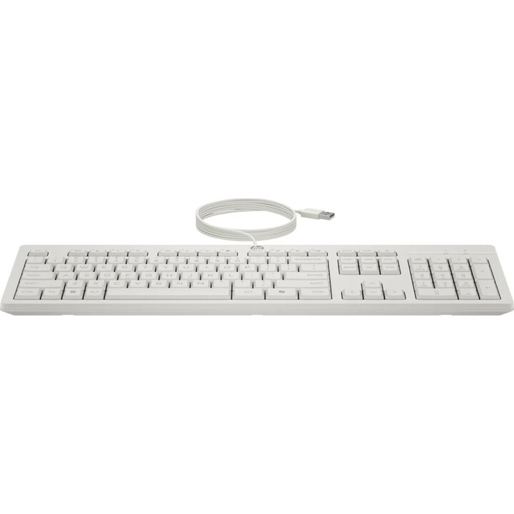 HP 225 Combo G2 Cashmere White Teclado Ratón incluido Oficina USB Blanco