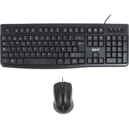 Iggual CMK-business 2 Teclado Ratón incluido Hogar / Oficina USB QWERTY Inglés Negro