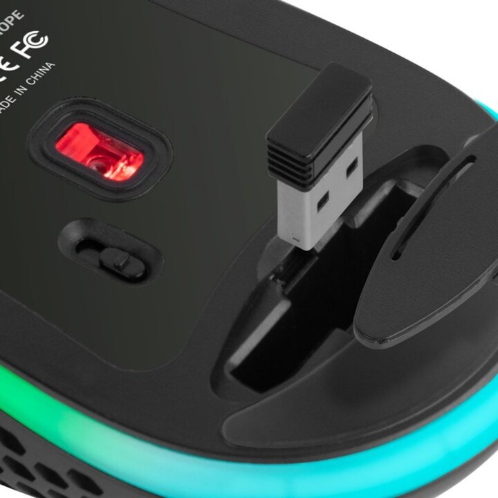 Mars Gaming MMW3 Wireless Gaming Mouse RGB Flow 3200DPI Black