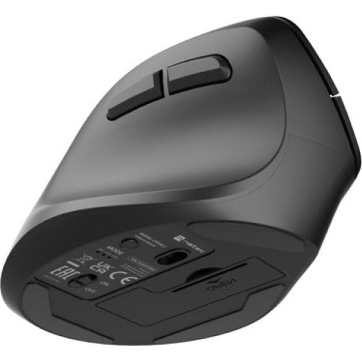Natec Crake 2 Left-Handed Wireless Vertical Mouse 2400DPI Black